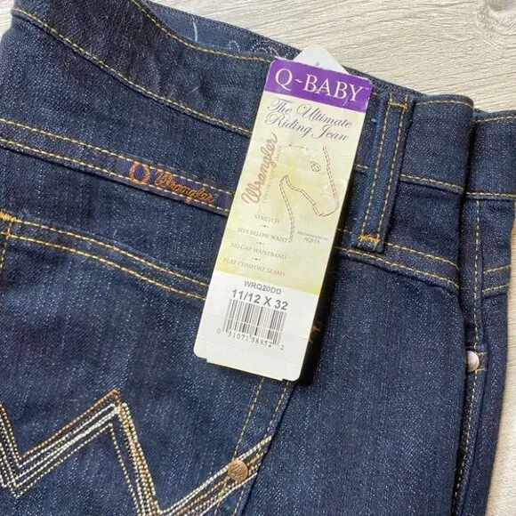 NWT Wrangler Q-Baby Boot Cut Jeans - Picture 2 of 10